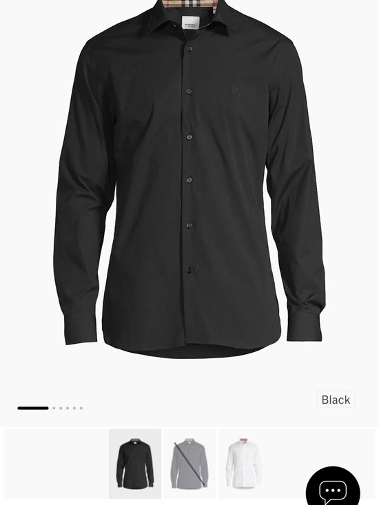 Burberry Other - Burberry Black Long-Sleeve Dress Shirt